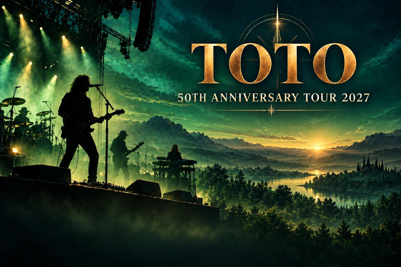 Toto 50th Anniversary Tour 2027: Seven Open-Air Concerts in Germany and Major Europe Tour Announced
