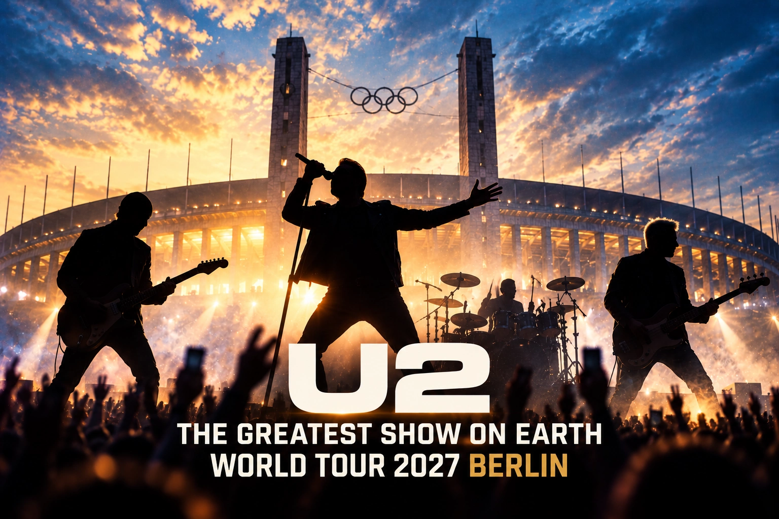 U2 Berlin 2027: Only Germany concert at the Olympiastadion confirmed